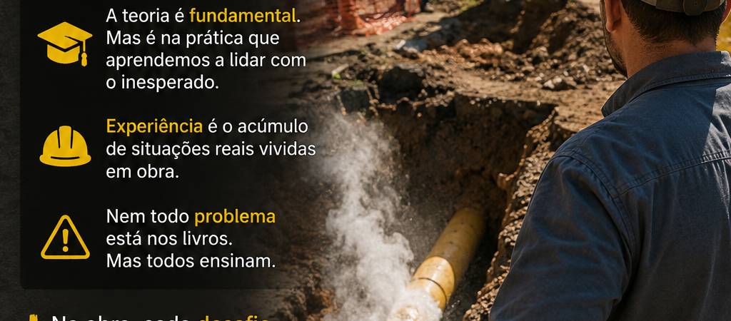 Faculdade ensina a calcular, obra ensia a reagir.