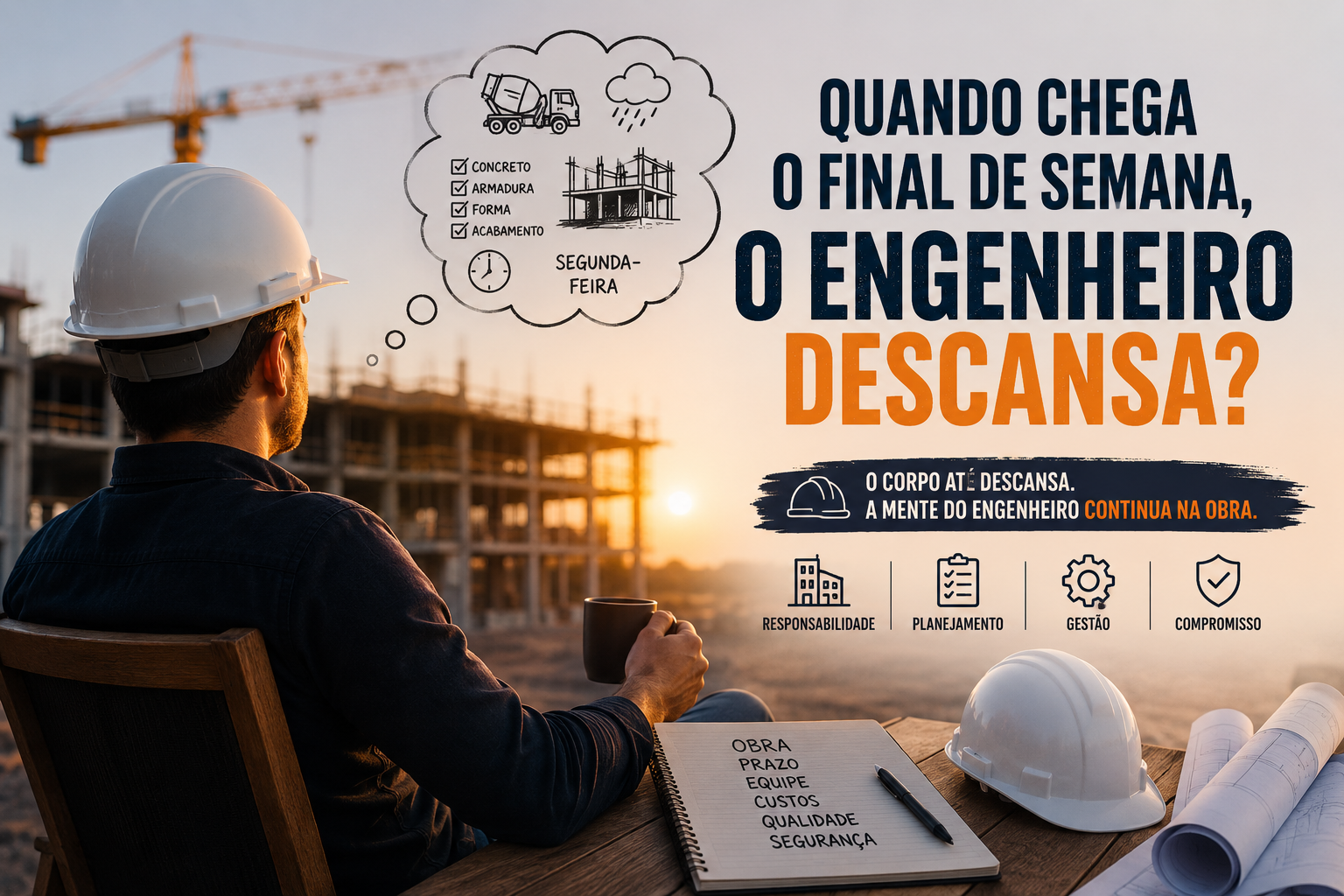 Quando Chega o Final de Semana, o Engenheiro Descansa?