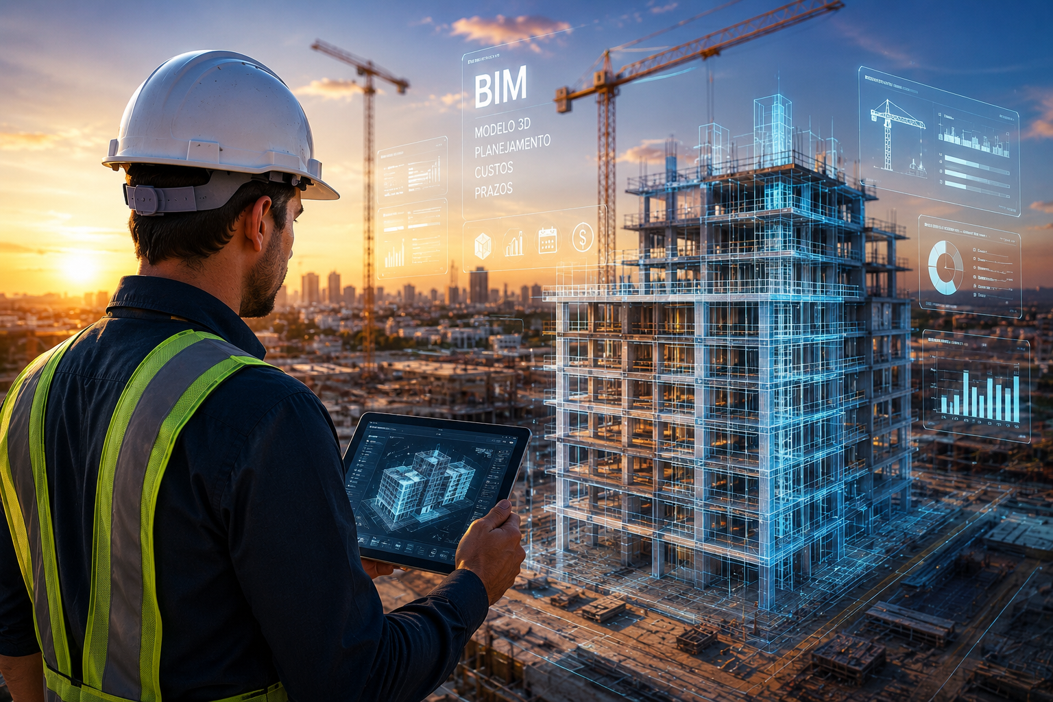 Inteligência Artificial na Engenharia: Como a IA Está Transformando Projetos BIM e Construção Civil